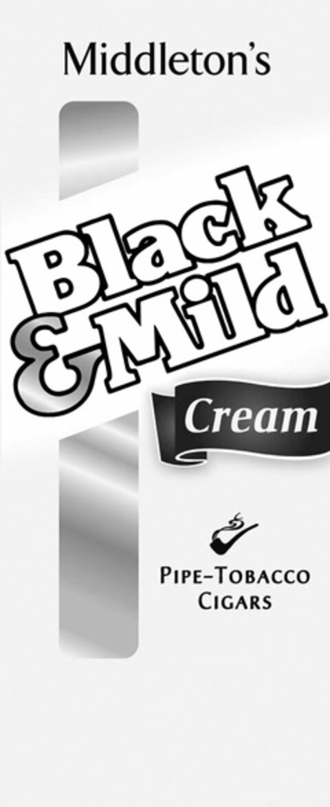 BLACK & MILD CREAM MIDDLETON'S PIPE-TOBACCO CIGARS Logo (USPTO, 04.01.2010)