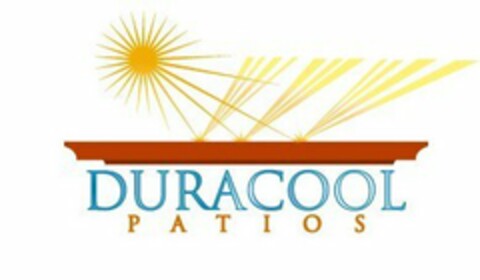 DURACOOL PATIOS Logo (USPTO, 10.03.2010)