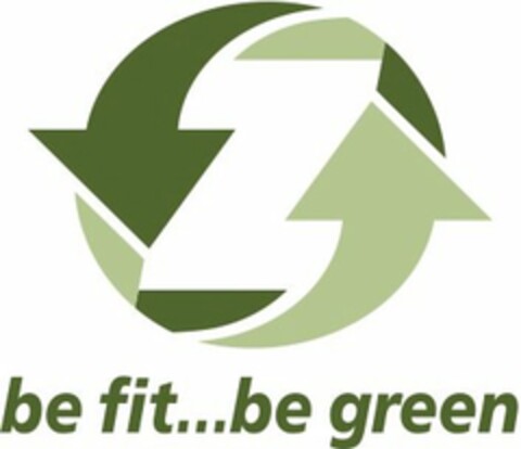 Z BE FIT...BE GREEN Logo (USPTO, 20.04.2010)