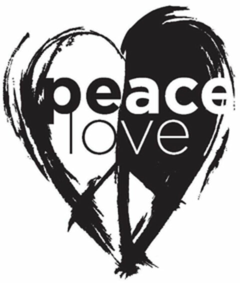 PEACE LOVE Logo (USPTO, 06.05.2010)