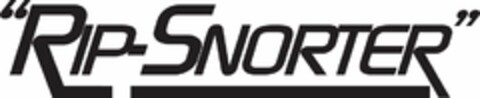 "RIP-SNORTER" Logo (USPTO, 17.08.2010)