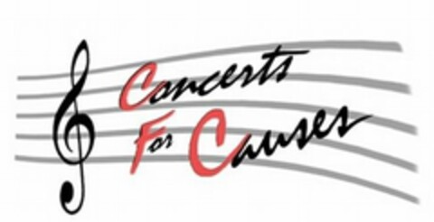 CONCERTS FOR CAUSES Logo (USPTO, 05.10.2010)