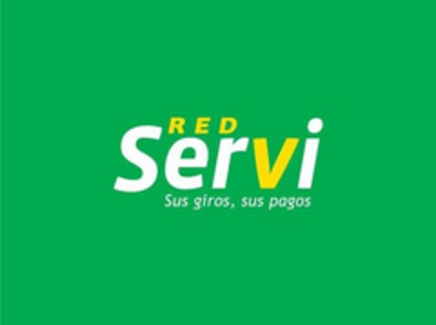 RED SERVI SUS GIROS, SUS PAGOS Logo (USPTO, 16.11.2010)