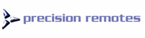 PRECISION REMOTES Logo (USPTO, 04/21/2011)