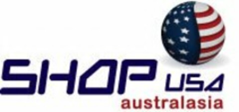 SHOP USA AUSTRALASIA Logo (USPTO, 28.09.2011)