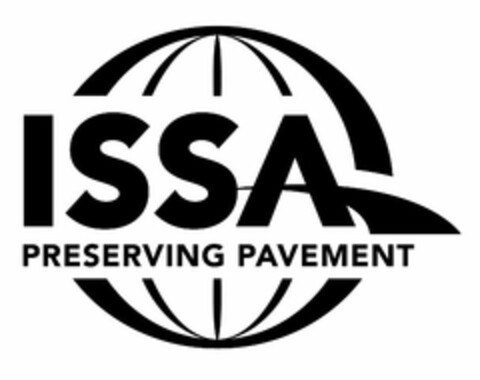 ISSA PRESERVING PAVEMENT Logo (USPTO, 04/19/2012)