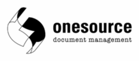 ONESOURCE DOCUMENT MANAGEMENT Logo (USPTO, 05/04/2012)