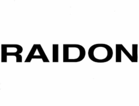 RAIDON Logo (USPTO, 06/06/2012)