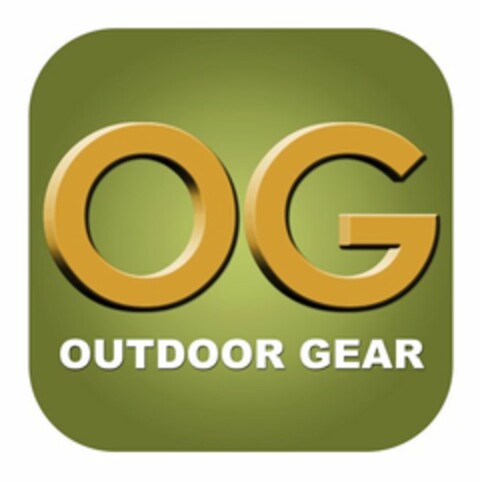 OG OUTDOOR GEAR Logo (USPTO, 11.06.2012)