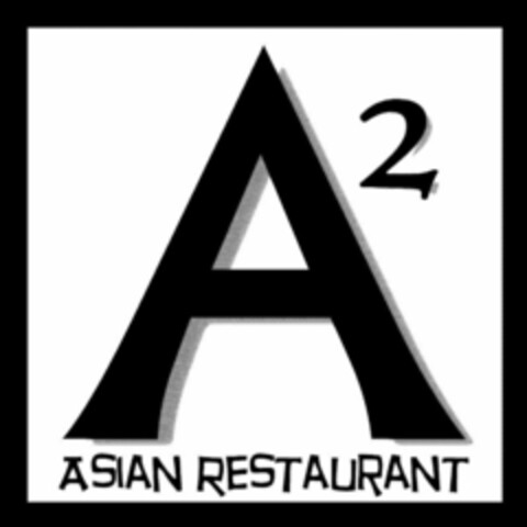 A2 ASIAN RESTAURANT Logo (USPTO, 04.09.2012)