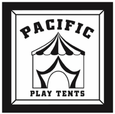 PACIFIC PLAY TENTS Logo (USPTO, 06/27/2013)