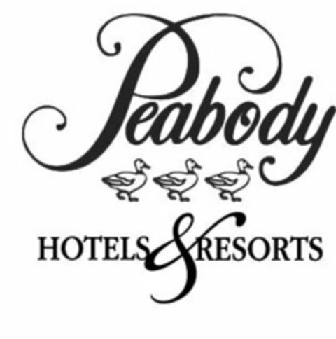 PEABODY HOTELS & RESORTS Logo (USPTO, 05.08.2013)