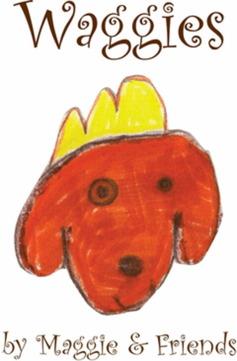 WAGGIES BY MAGGIE & FRIENDS Logo (USPTO, 02/24/2014)