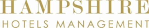 HAMPSHIRE HOTELS MANAGEMENT Logo (USPTO, 07.04.2014)