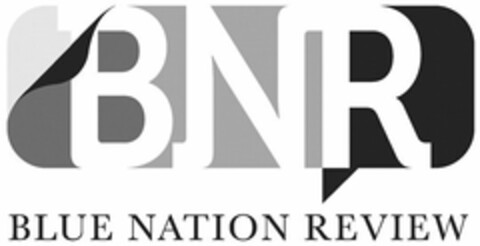 BNR BLUE NATION REVIEW Logo (USPTO, 27.05.2014)