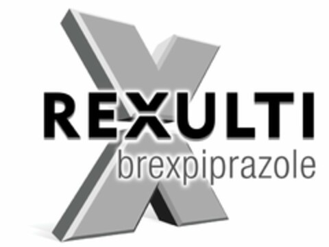 REXULTI BREXPIPRAZOLE X Logo (USPTO, 14.10.2014)