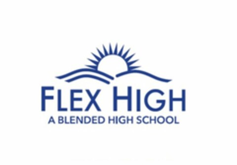 FLEX HIGH A BLENDED HIGH SCHOOL Logo (USPTO, 03/31/2015)