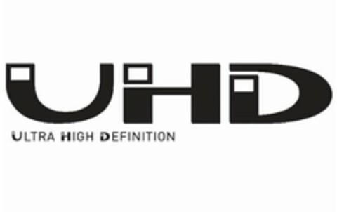 UHD ULTRA HIGH DEFINITION Logo (USPTO, 08/14/2015)