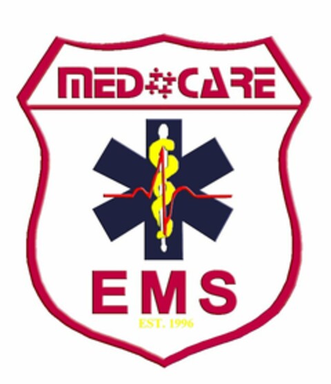 MED CARE EMS EST. 1996 Logo (USPTO, 08.12.2015)