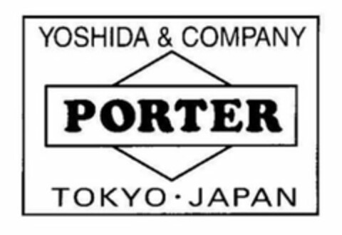 YOSHIDA & COMPANY PORTER TOKYO · JAPAN Logo (USPTO, 18.04.2016)