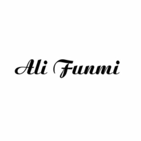 ALI FUNMI Logo (USPTO, 05/17/2016)