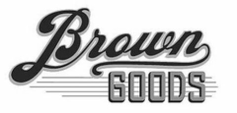 BROWN GOODS Logo (USPTO, 26.07.2016)