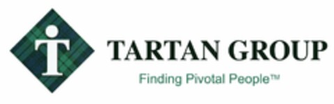 T TARTAN GROUP FINDING PIVOTAL PEOPLE Logo (USPTO, 06.09.2016)
