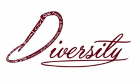 DIVERSITY LOVE Logo (USPTO, 09/22/2016)