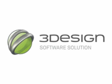 3DESIGN SOFTWARE SOLUTION Logo (USPTO, 07.10.2016)