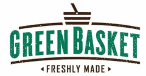 GREEN BASKET FRESHLY MADE Logo (USPTO, 23.11.2016)