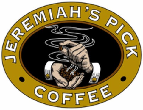 JEREMIAH'S PICK COFFEE Logo (USPTO, 07.12.2016)