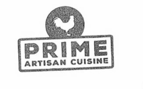 PRIME ARTISAN CUISINE Logo (USPTO, 01/27/2017)