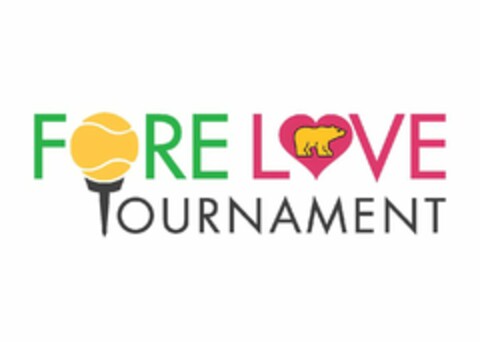 FORE LOVE TOURNAMENT Logo (USPTO, 02/07/2017)