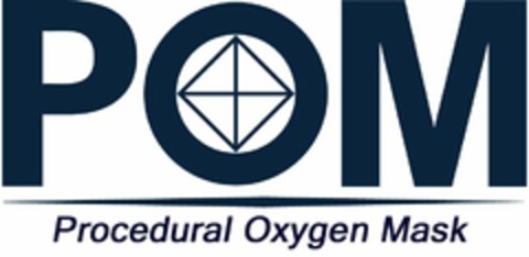 POM PROCEDURAL OXYGEN MASK Logo (USPTO, 04/12/2017)