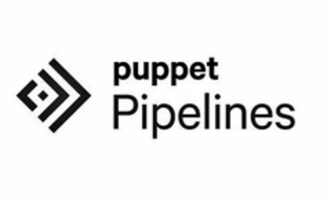 PUPPET PIPELINES Logo (USPTO, 25.04.2018)