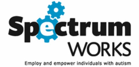 SPECTRUM WORKS EMPLOY AND EMPOWER INDIVIDUALS WITH AUTISM Logo (USPTO, 23.08.2018)