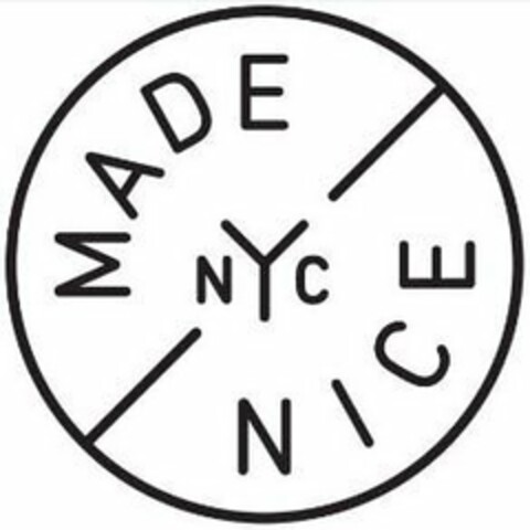 MADE NYC NICE Logo (USPTO, 22.10.2018)
