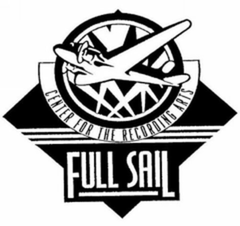 FULL SAIL CENTER FOR THE RECORDING ARTS Logo (USPTO, 10/29/2018)