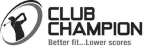 CLUB CHAMPION BETTER FIT...LOWER SCORES Logo (USPTO, 30.11.2018)