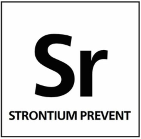 SR STRONTIUM PREVENT Logo (USPTO, 15.03.2019)