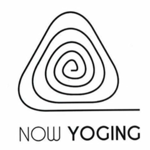 NOW YOGING Logo (USPTO, 08.04.2019)