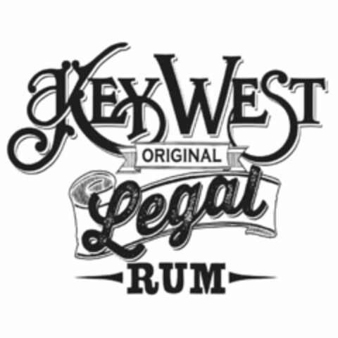 KEY WEST ORIGINAL LEGAL RUM Logo (USPTO, 04/25/2019)