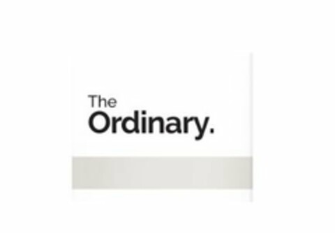 THE ORDINARY. Logo (USPTO, 06/03/2019)