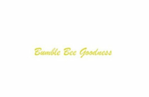 BUMBLE BEE GOODNESS Logo (USPTO, 24.09.2019)