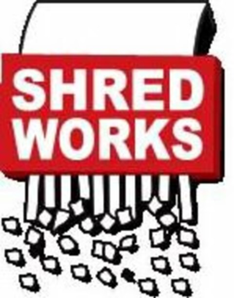 SHRED WORKS Logo (USPTO, 13.03.2020)