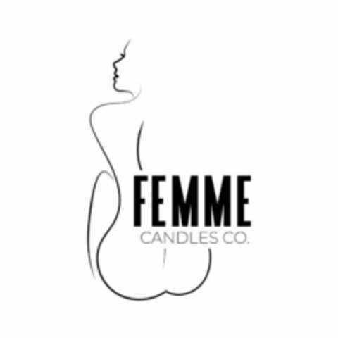 FEMME CANDLES CO. Logo (USPTO, 16.08.2020)