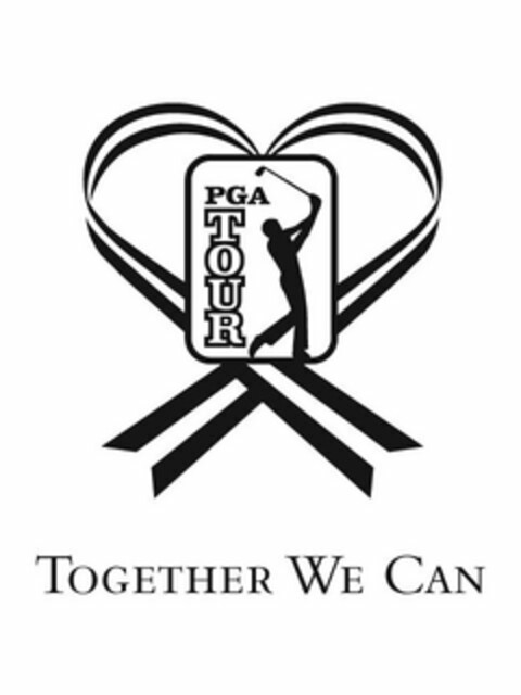 PGA TOUR TOGETHER WE CAN Logo (USPTO, 13.02.2009)