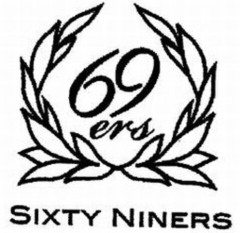 SIXTY NINERS 69ERS Logo (USPTO, 16.06.2009)