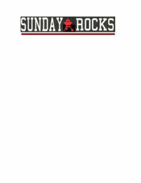 SUNDAY ROCKS Logo (USPTO, 24.08.2009)