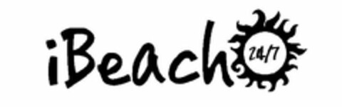 IBEACH 24/7 Logo (USPTO, 12.11.2009)